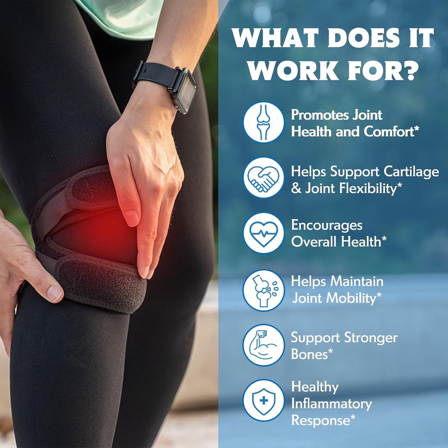 Extra Strength Glucosamine Chondroitin MSM Complex for Healthy Joints & Cartilage - 120 Tablets