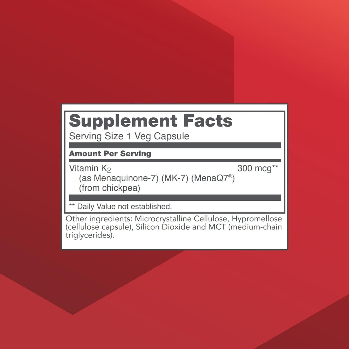 Extra Strength Protocol MK-7 Vitamin K2 Supplement for Bone Health & Vascular Elasticity - Non-GMO & Vegan - 60 Veg Capsules - BoostGo Australia
