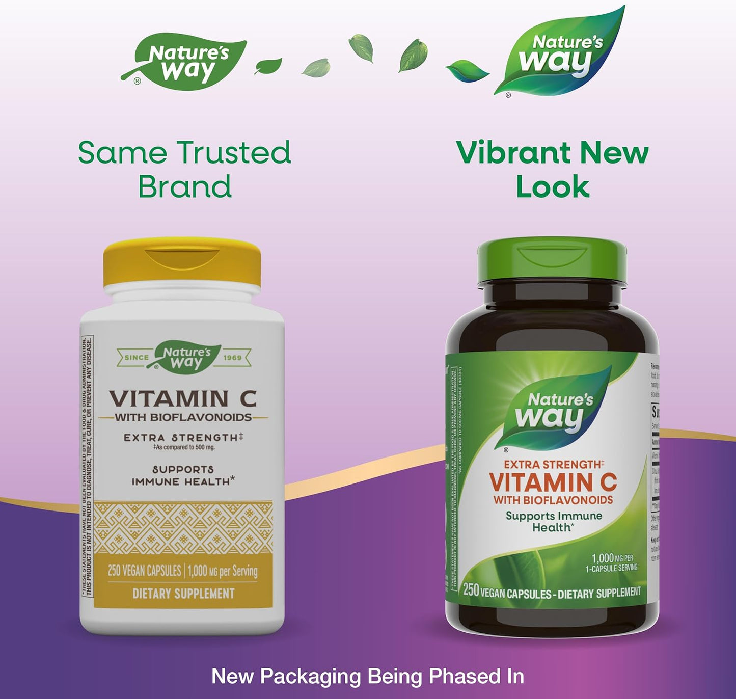 Extra Strength Vitamin C with Bioflavonoids - 1,000 mg per Serving - Immune Health Support - Citrus Bioflavonoids - 250 Capsules
