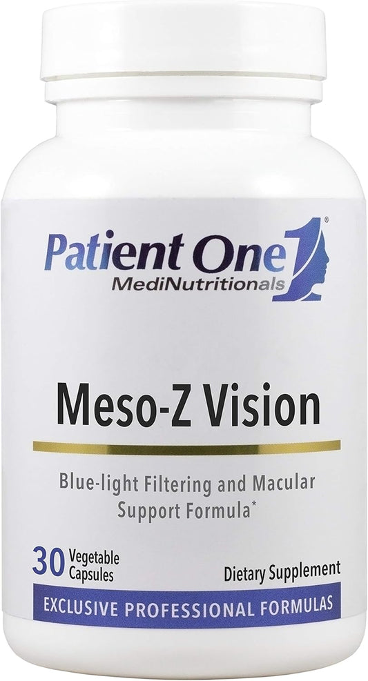 Eye Health Supplement with Lutein, Zeaxanthin, Meso-Zeaxanthin - 30 Capsules for Blue Light Filtering