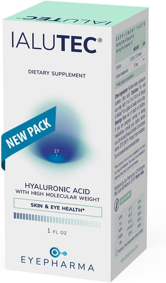 EyePharma Hyaluronic Acid Oral Supplement with High Molecular Weight for Joint Support - Advanced Formula - 1 oz