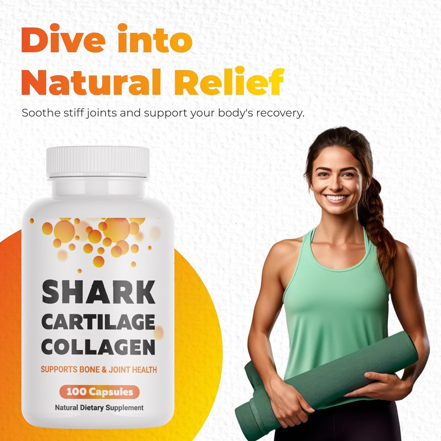 FabLab Non-GMO Nutritional Supplement with Hydrolyzed Peptides for Joint, Nerve, and Bone Support - Anti-Aging Dietary Product