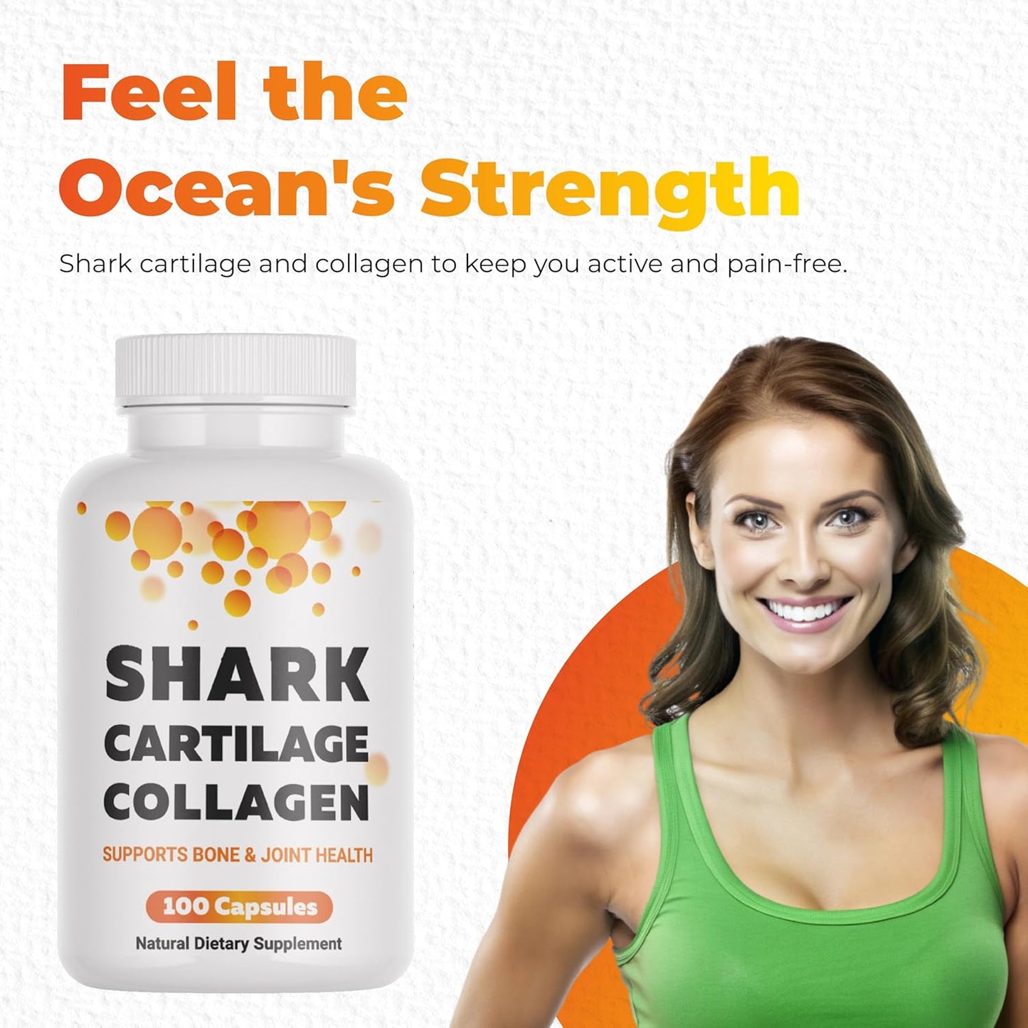 FabLab Non-GMO Nutritional Supplement with Hydrolyzed Peptides for Joint, Nerve, and Bone Support - Anti-Aging Dietary Product