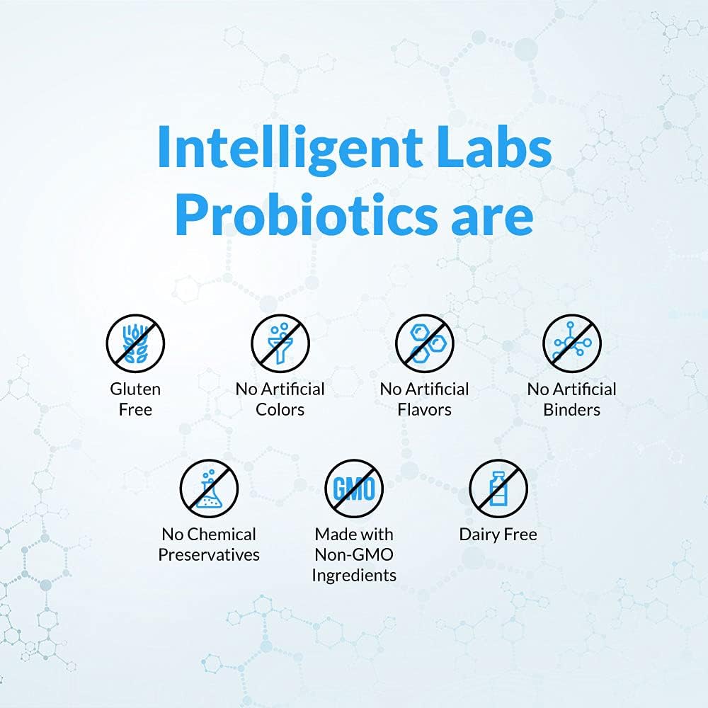 Family Bundle: Intelligent Labs 3-in-1 Probiotics with Prebiotics - 50 Billion CFU for Kids, Adults & Women - No Refrigeration, 2 Months Supply