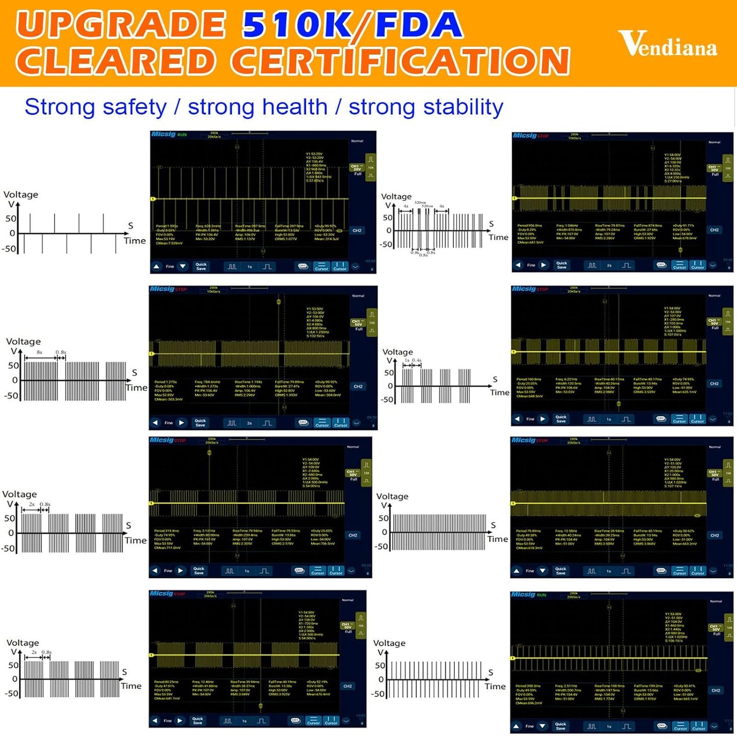 FDA Cleared ABS Stimulator Muscle Toner Flex Fitness Belt for Arm, Foot, and Waist - AB Machine for Abdominal Toning - EMS AB Electro Stimulators Body Exercise Equipment for Home and Office Workout