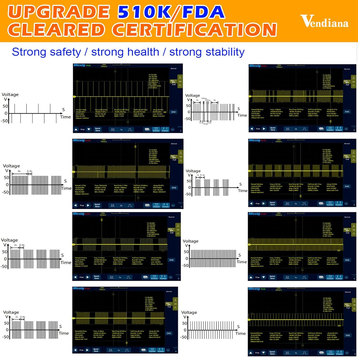 FDA Cleared ABS Stimulator Muscle Toner Flex Fitness Belt for Arm, Foot, and Waist - AB Machine for Abdominal Toning - EMS AB Electro Stimulators Body Exercise Equipment for Home and Office Workout