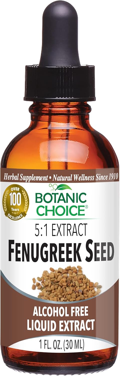 Fenugreek Seed Liquid Extract - 1 Fluid Ounce by Botanic Choice