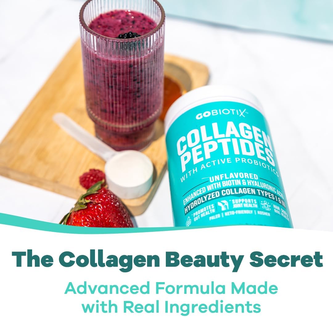 Fiber and Collagen Bundle for Hair, Skin, and Gut Support - 30 Servings of Collagen, 35 Servings of Fiber