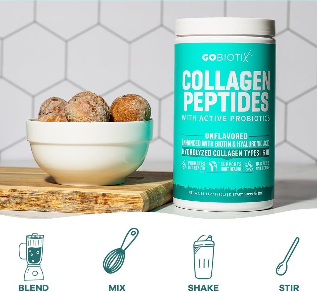 Fiber and Collagen Bundle for Hair, Skin, and Gut Support - 30 Servings of Collagen, 35 Servings of Fiber