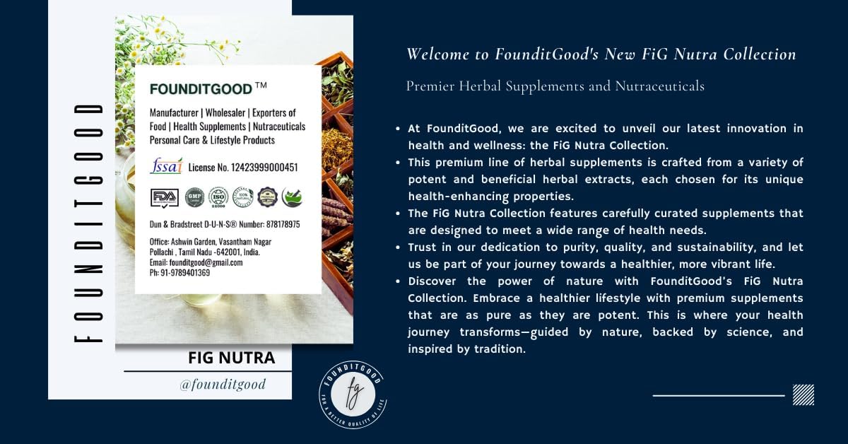 FiG Nutra CPlusZ: High Potency Curcumin with Black Pepper & Ginger Extracts - Joint & Metabolic Support - 60 Veg Capsules