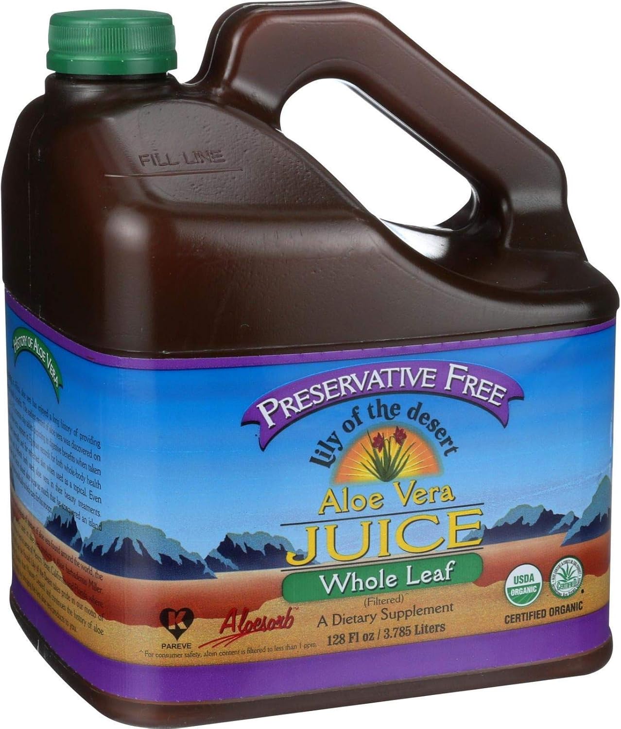 Filtered Whole Leaf Lily Of The Desert Aloe Vera Gel - 1 Count - BoostGo Australia