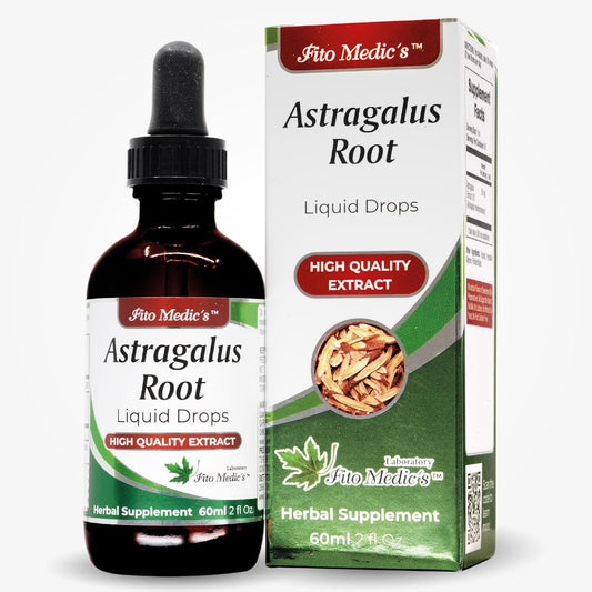 FITO MEDIC'S Lab Astragalus Extract for Ultimate Health - High Absorption, Alcohol-Free Formula from Astragalus Root