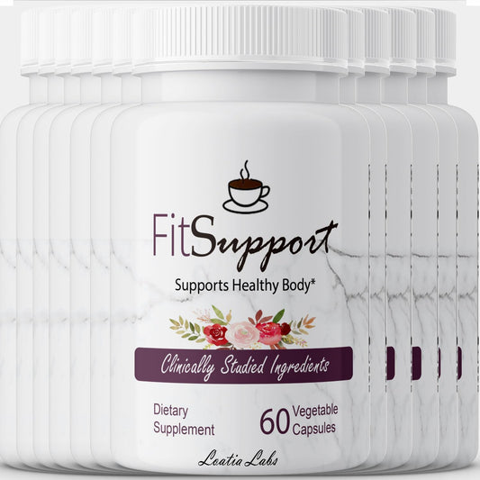 FitSupport Pills with Special Coffee Loophole - Enhances Healthy Fitness with Clinically Studied Ingredients - Advanced Spresso Formula - 720 Vegetable Capsules