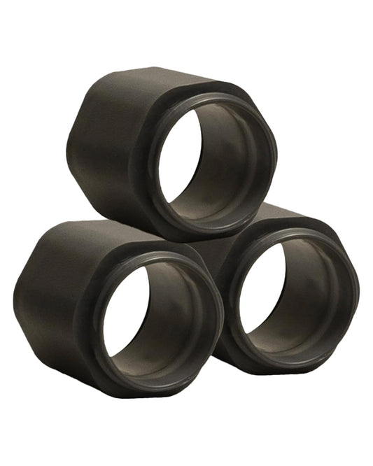 Flex Capsule Container Cadence Extender - 3 Pack Add-On for 1.43 Fl Oz - Charcoal Gray