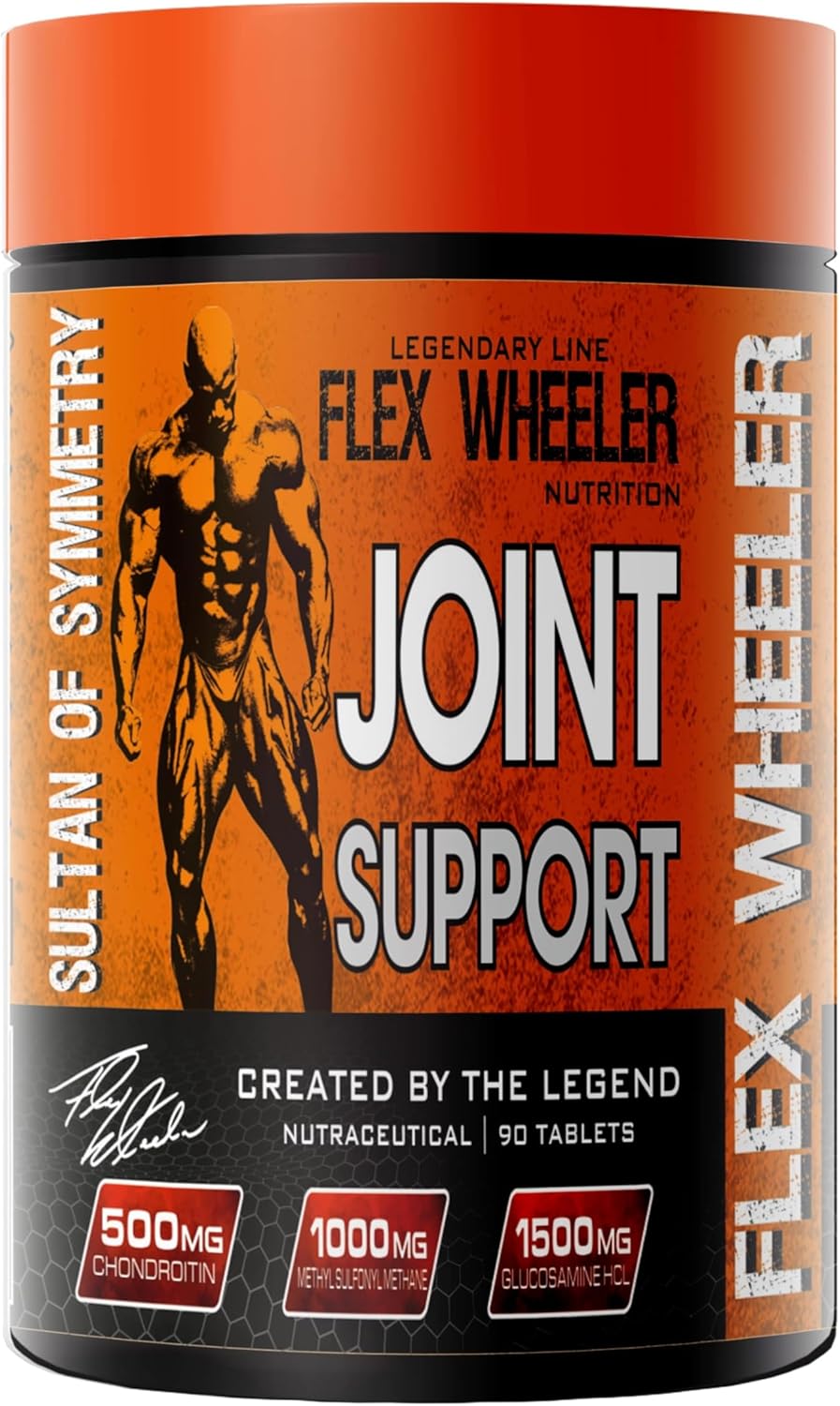 Flex Wheeler Nutrition Joint Support - 90 Tablets for Joint Health and Mobility