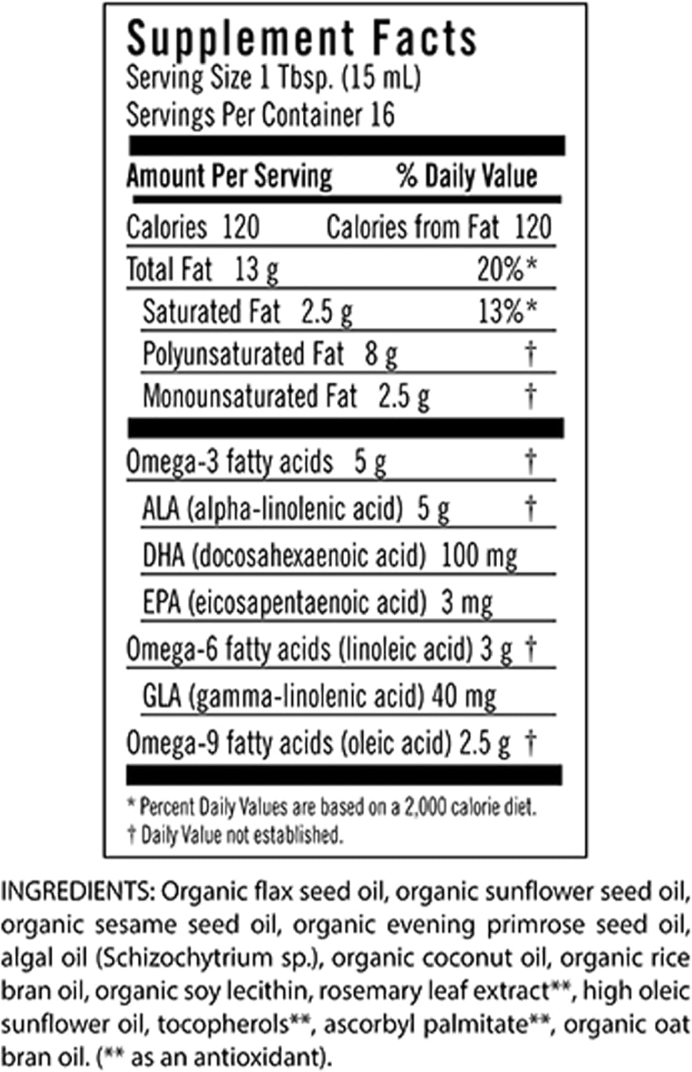 Flora Udo's Choice Omega 369 Oil Blend with DHA, Supports Cognitive Function, Overall Health- 8.5 fl.oz.