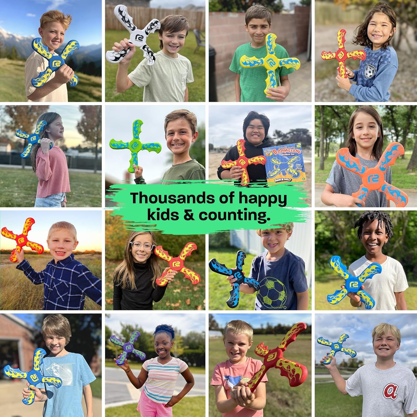Foam Glider Airplane Toy for Kids: Best Outdoor Easter Gifts for Boys & Girls - Fun Flying Easy Throwing Air Planes for Ages 4-9
