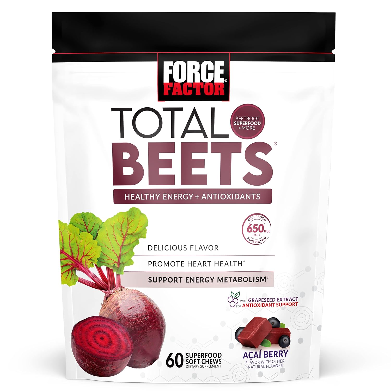 Force Factor Turmeric Joint Support & Superfood Chews Bundle - Better Joint Health, Energy & Immunity, 60 Chews