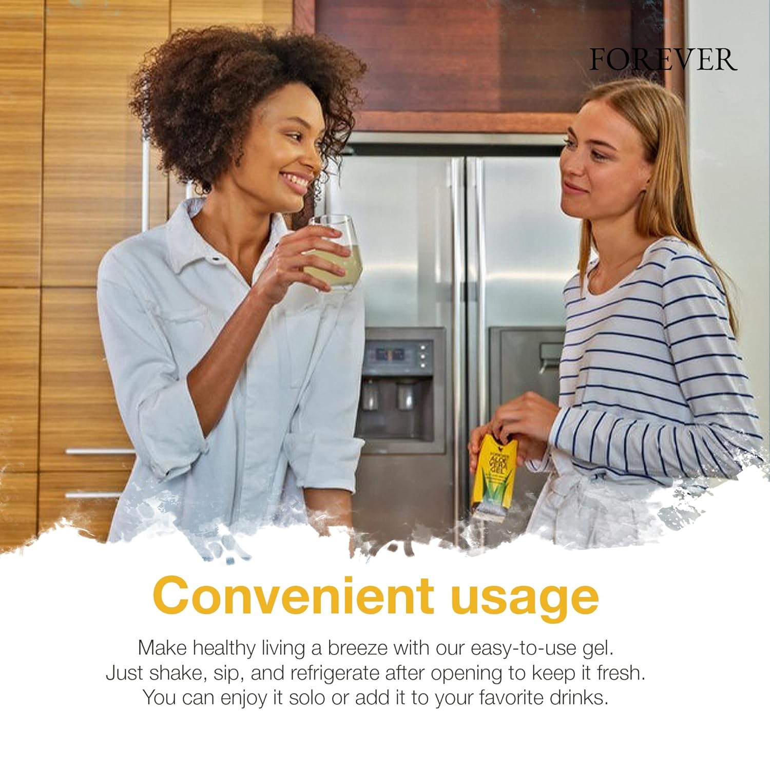 Forever Living Aloe Vera Gel - 99.7% Pure Inner Leaf Aloe Vera Juice - Pack of 6 - Preservative-Free - 11.15 fl oz