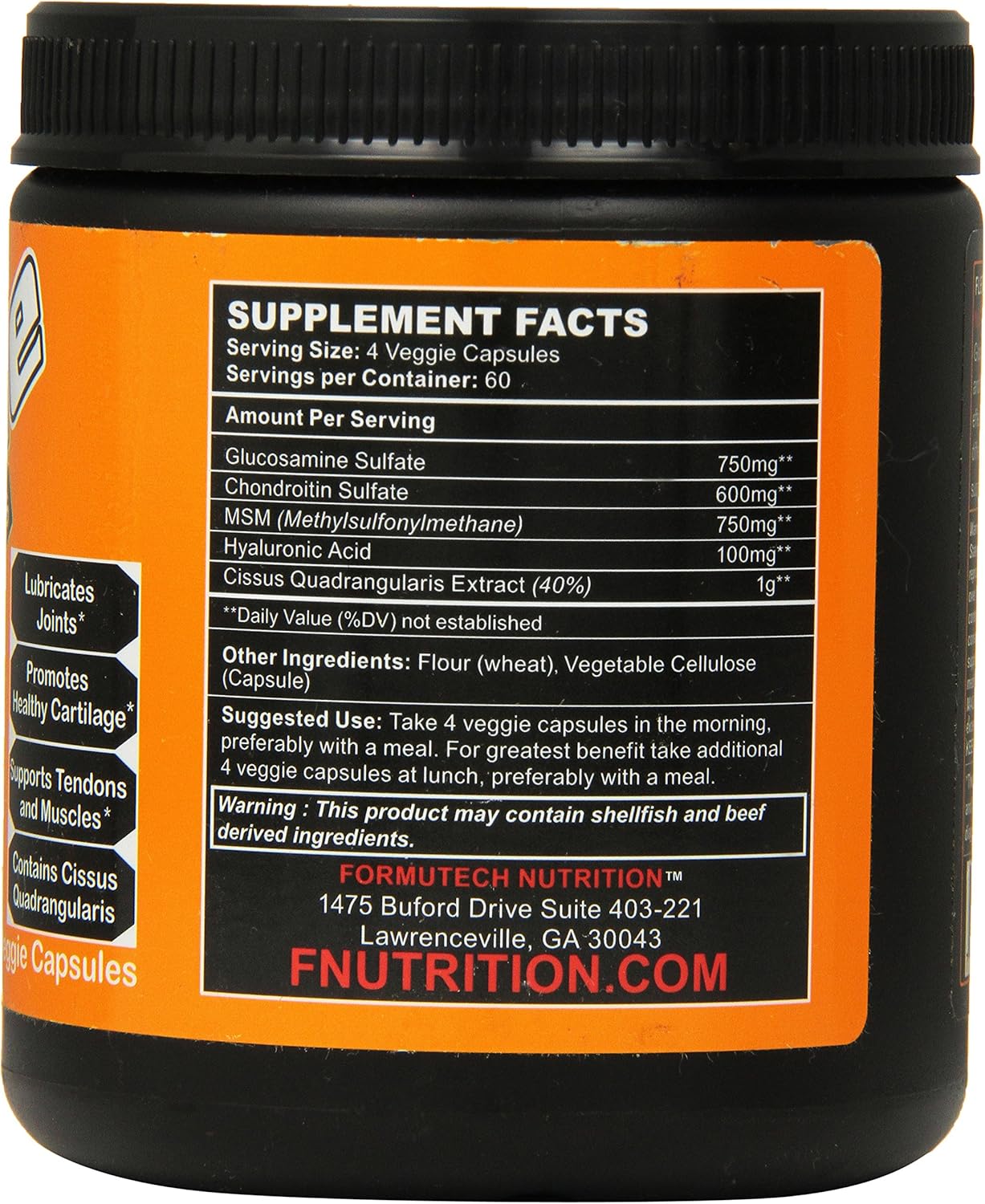 Formutech Nutrition Flexible Joint Formula - 240 Count, Complete Joint Support Without Prescription
