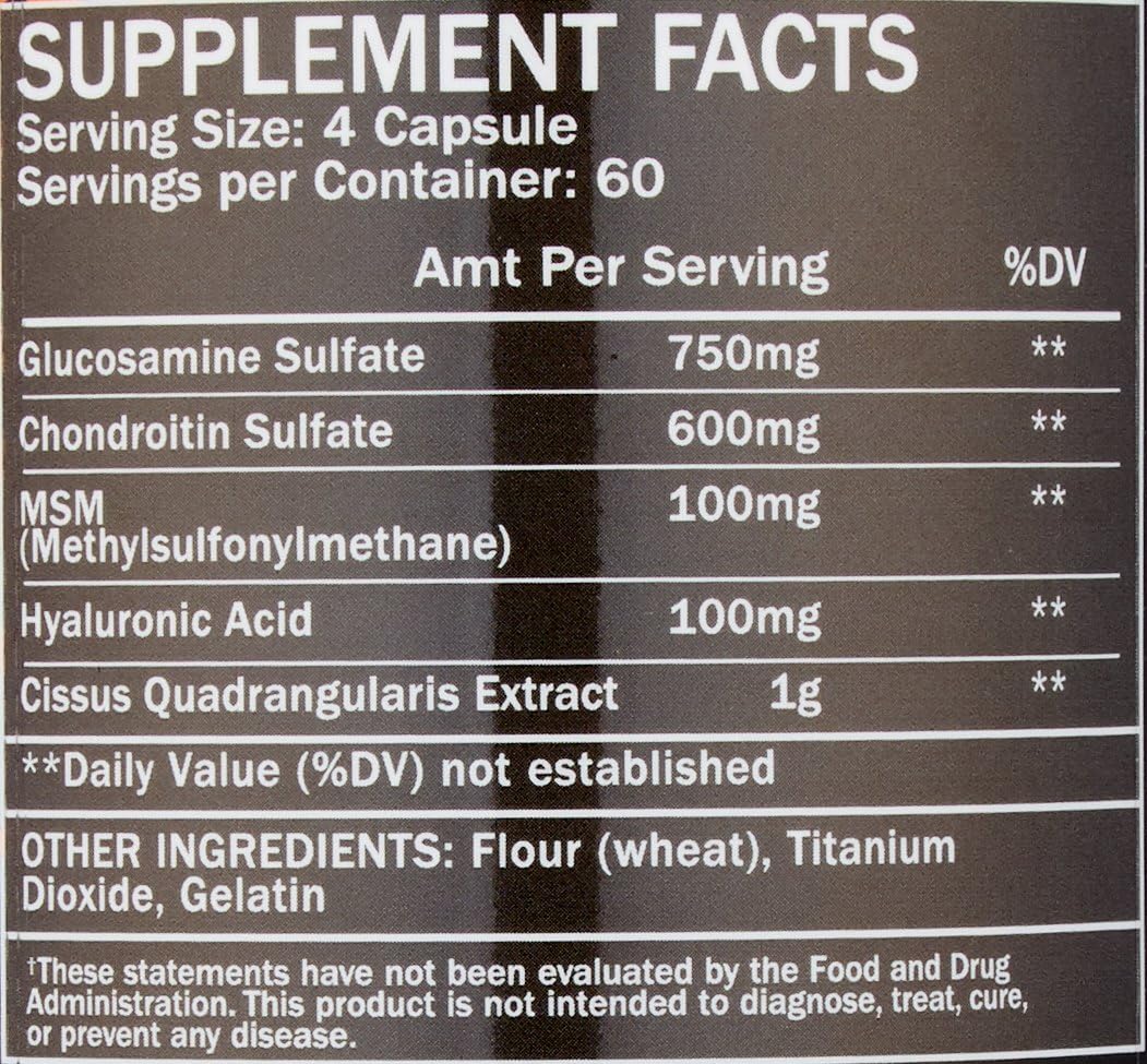 Formutech Nutrition Flexible Joint Formula - 240 Count, Complete Joint Support Without Prescription