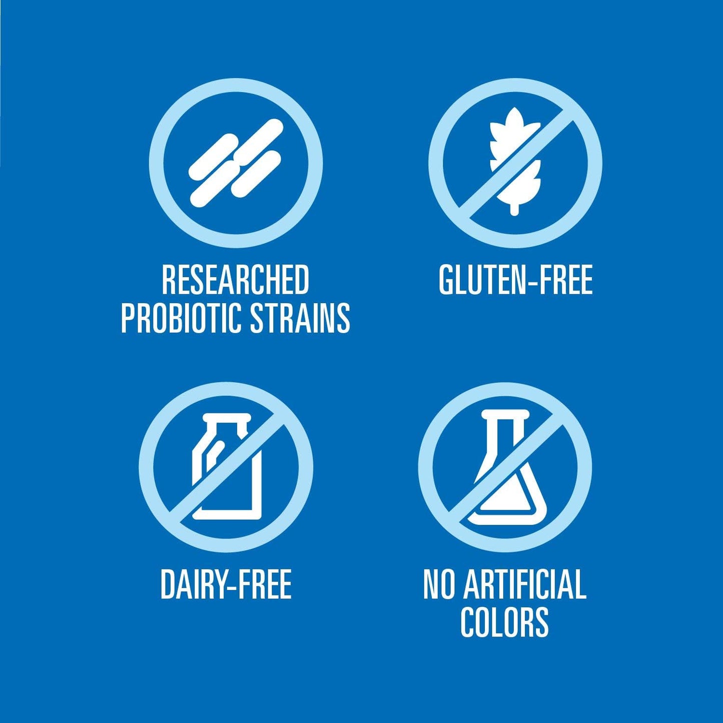 Fortify Optima Probiotic for Adults 50+: 50 Billion Live Cultures, Digestive & Immune Health, No Refrigeration, 30 Capsules