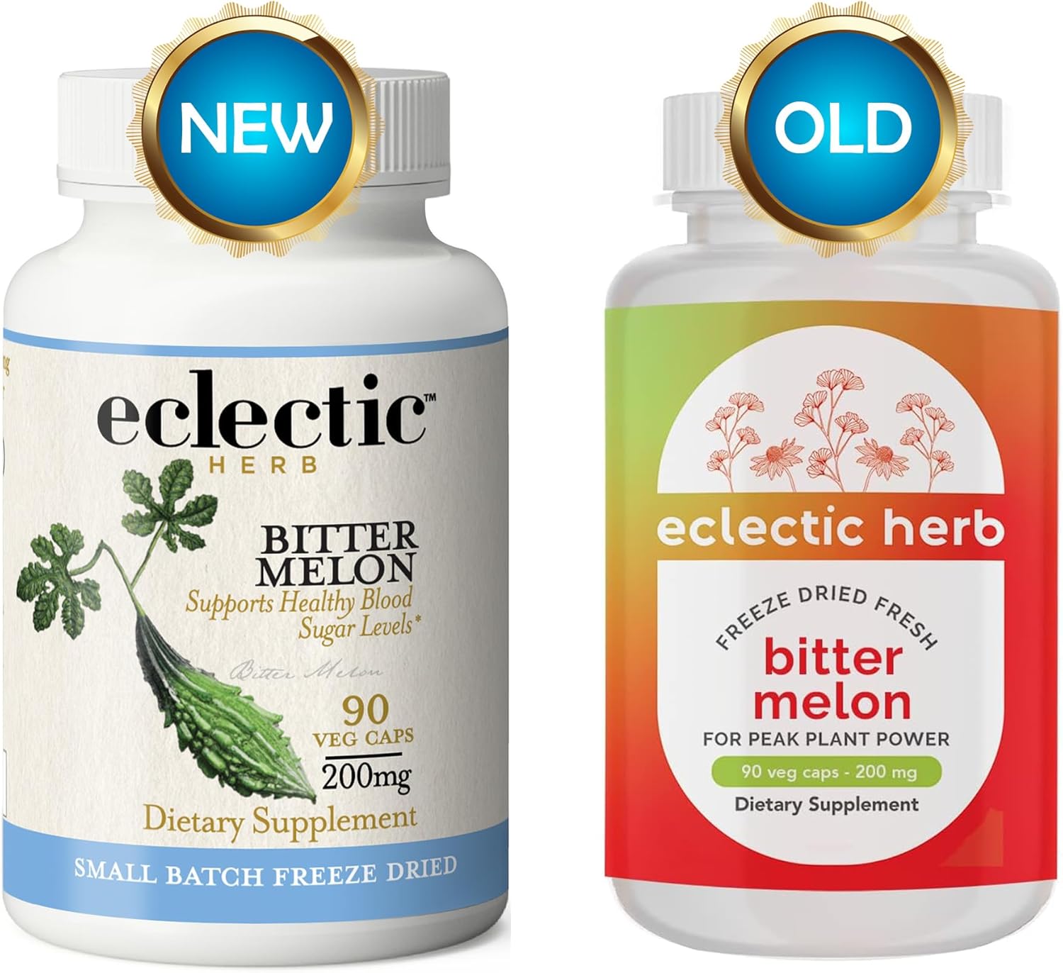 Freeze-Dried Non-GMO Bitter Melon Capsules - 90 Count by Eclectic Institute
