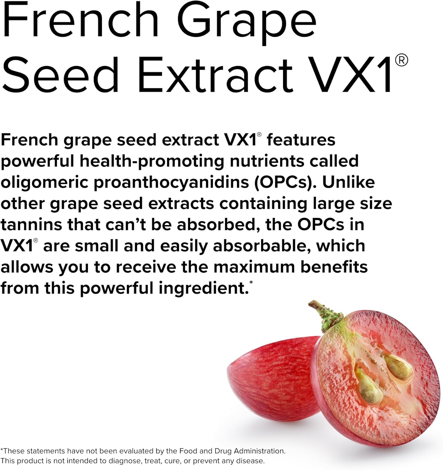 French Grape Extract Supplement - Terry Naturally Clinical OPC ES 400 mg - 90 Softgels - High-Quality Antioxidant Support