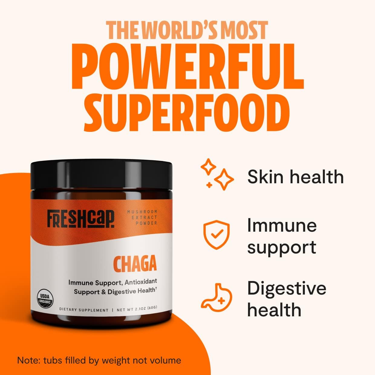 FreshCap Mushrooms Antioxidant Bundle: Chaga & Ultimate Mushroom Complex Powder