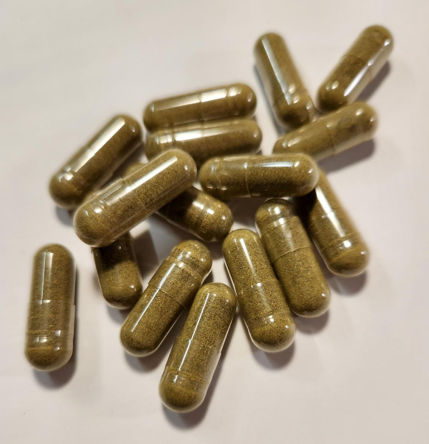 Freshly Made Moringa Oleifera Malunggay Seed Powder Capsules (600 Count) from Paisley Farm and Crafts - On-Demand Production