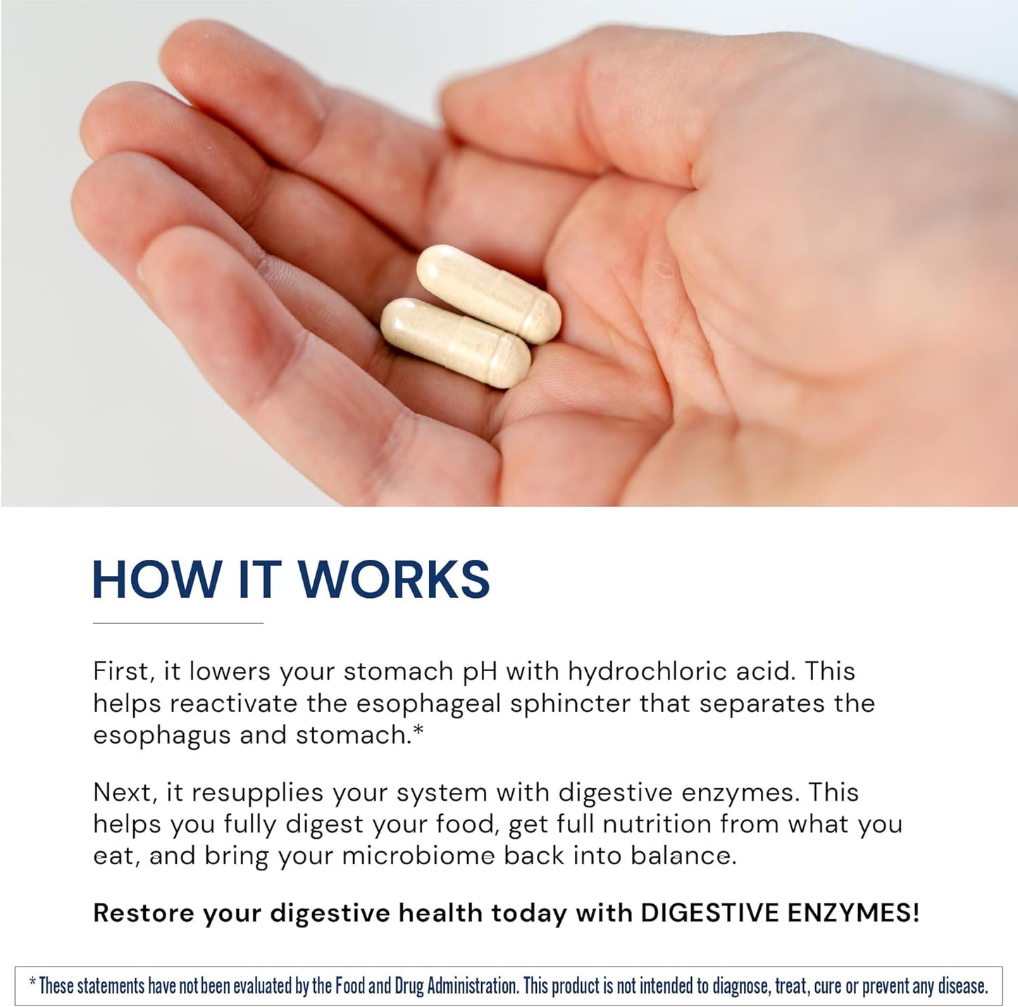 Full Spectrum Digestive Enzymes with Probiotics (180 caps) - Relief for Bloating, Heartburn, Gas, Constipation - BodyHealth Enzyme Support