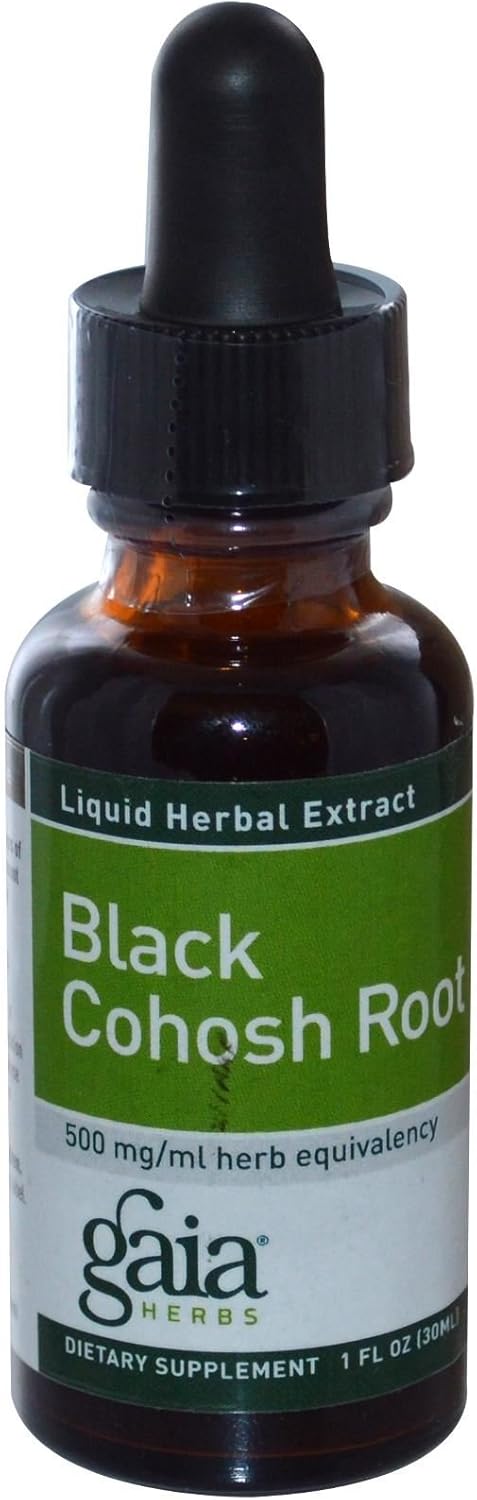GAIA HERBS Black Cohosh Root Supplements - 0.51 lb Bottle