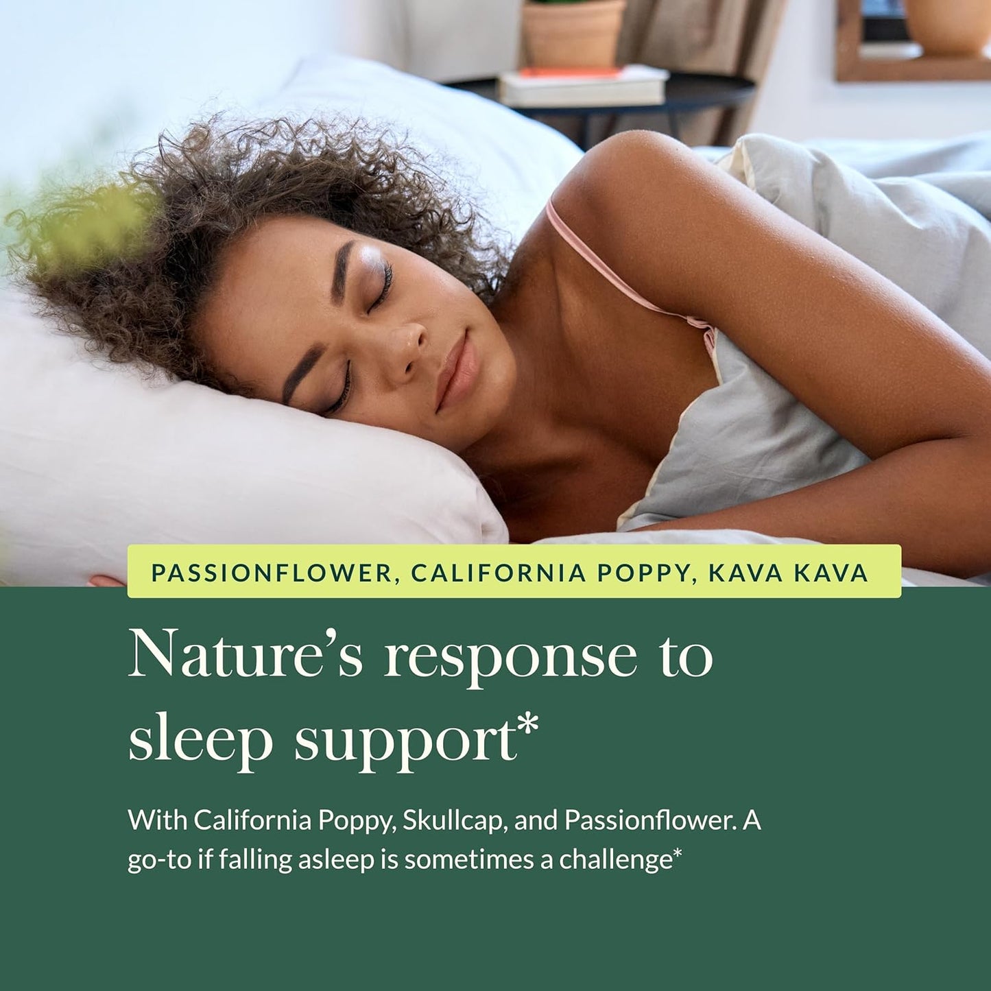 Gaia Herbs Sound Sleep - Herbal Sleep Aid for Relaxation - Valerian Root, Passionflower - 120 Vegan Capsules