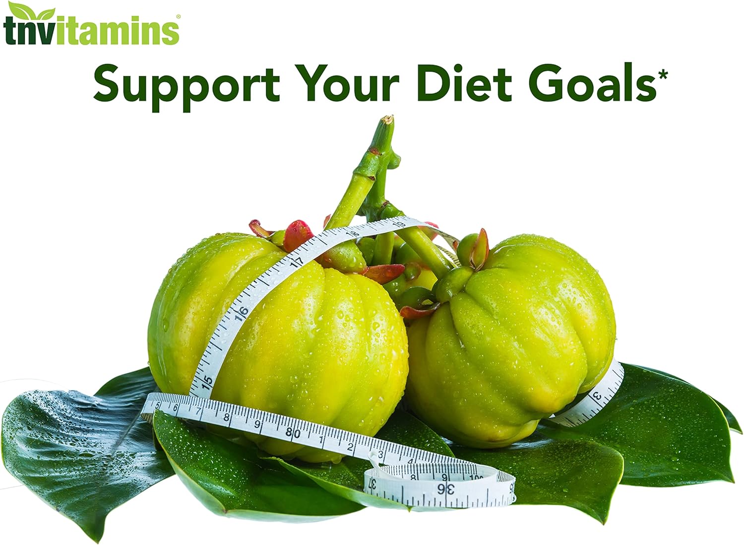 Garcinia Cambogia Extract Capsules (1000 MG x 60) with Chromium for Weight Loss | Appetite Suppressant for Women & Men | Dietary Supplement by tnvitamins