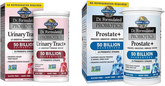 Garden of Life Dr. Formulated Probiotics for Urinary and Prostate Health - 60 Count