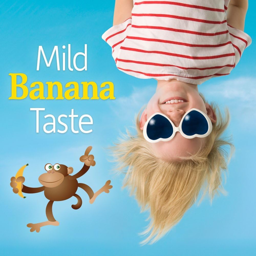 Garden of Life RAW Probiotics Kids Powder - 5 Billion CFU for Digestive & Immune Health - Mild Banana Flavor