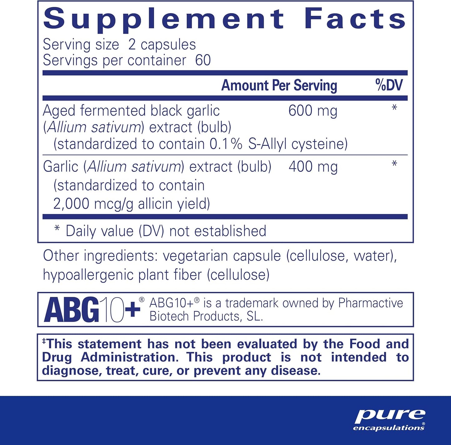 Garlic Complex Supplement for Antioxidant, Immune, Cardiovascular Health - 120 Capsules - BoostGo Australia