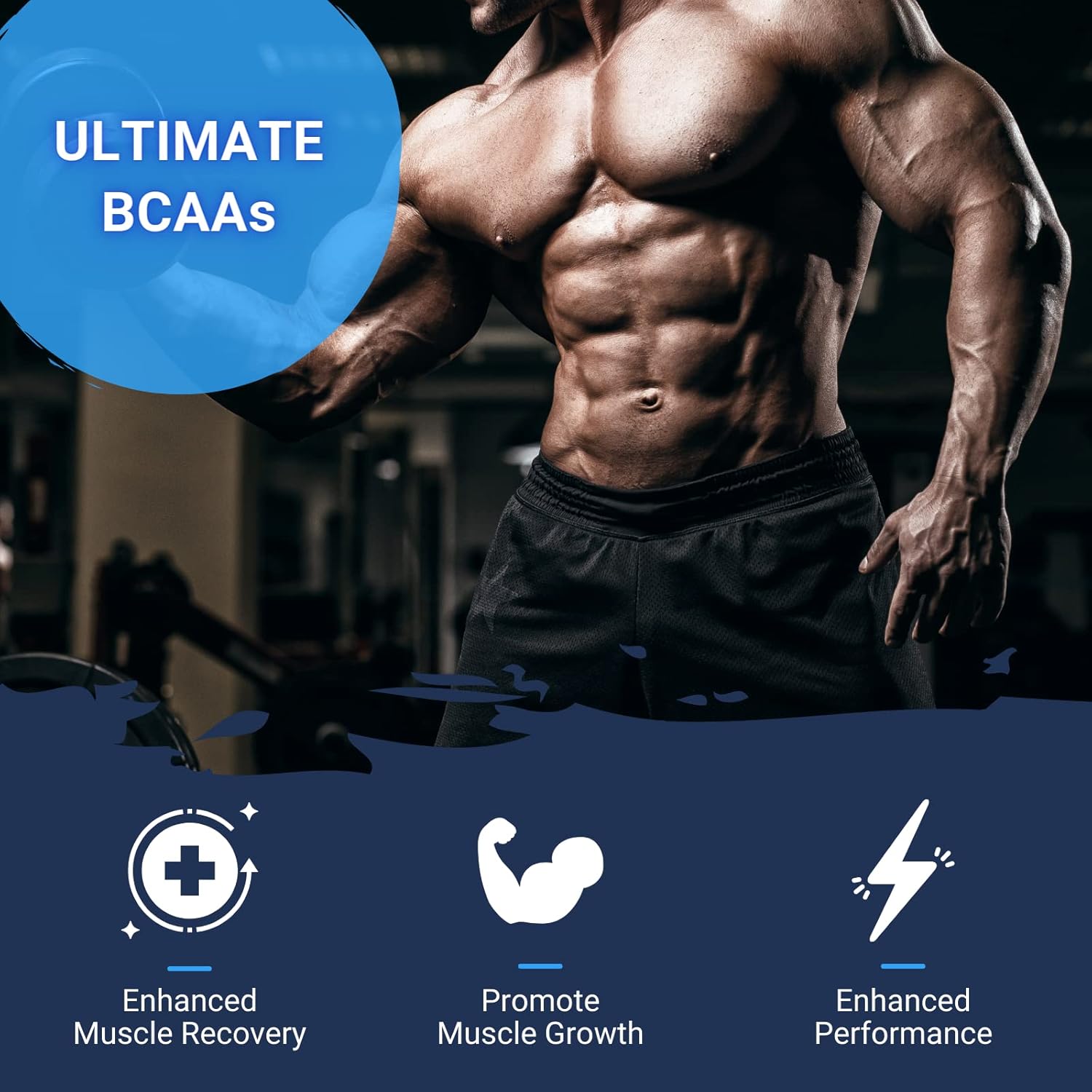 Gaspari Nutrition AminoMax 8000: Advanced Amino Acids for Muscle Recovery, Growth, and Endurance - Includes Creatine, Leucine, Taurine, and BCAAs - 325 Tablets