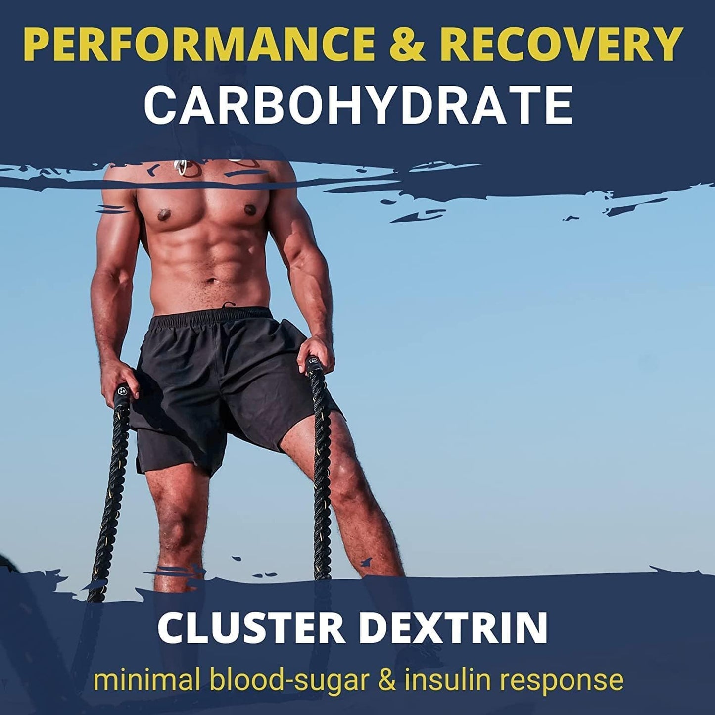 Gaspari Nutrition Glycofuse: High Performance Recovery Carbohydrate Supplement with Cluster Dextrin and Electrolytes (30 Servings, Unflavored)