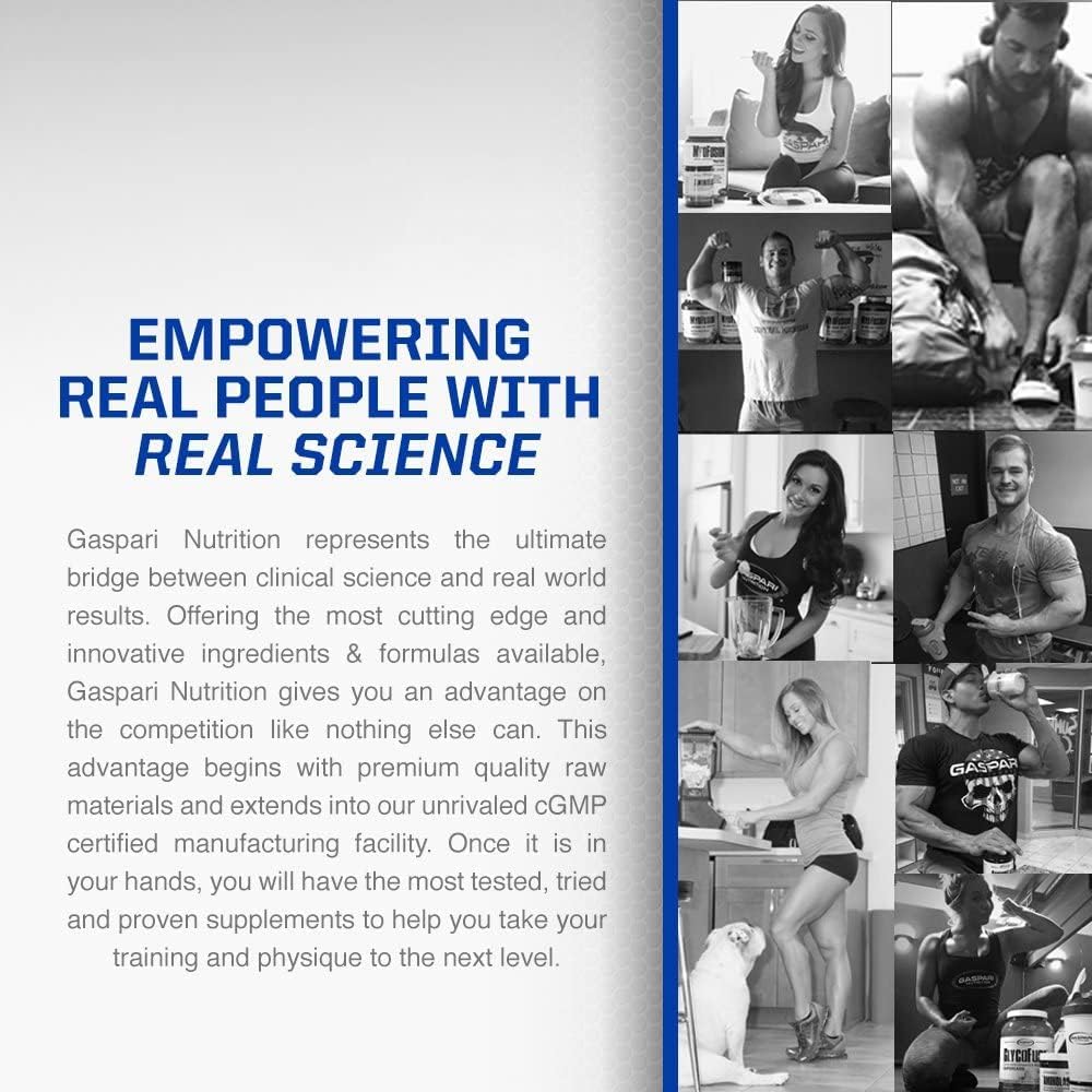 Gaspari Nutrition Myofusion Advanced Protein Blend - Whey, Casein, Isolate (4lbs, Strawberries & Cream)