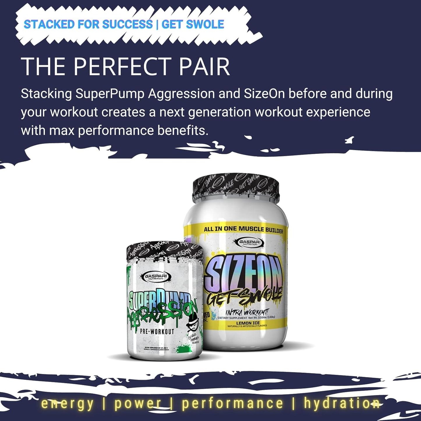Gaspari Nutrition SizeOn Intra-Workout Amino Acid & Creatine Formula for Muscle Volume & Recovery - 3.59lb Lemon Ice