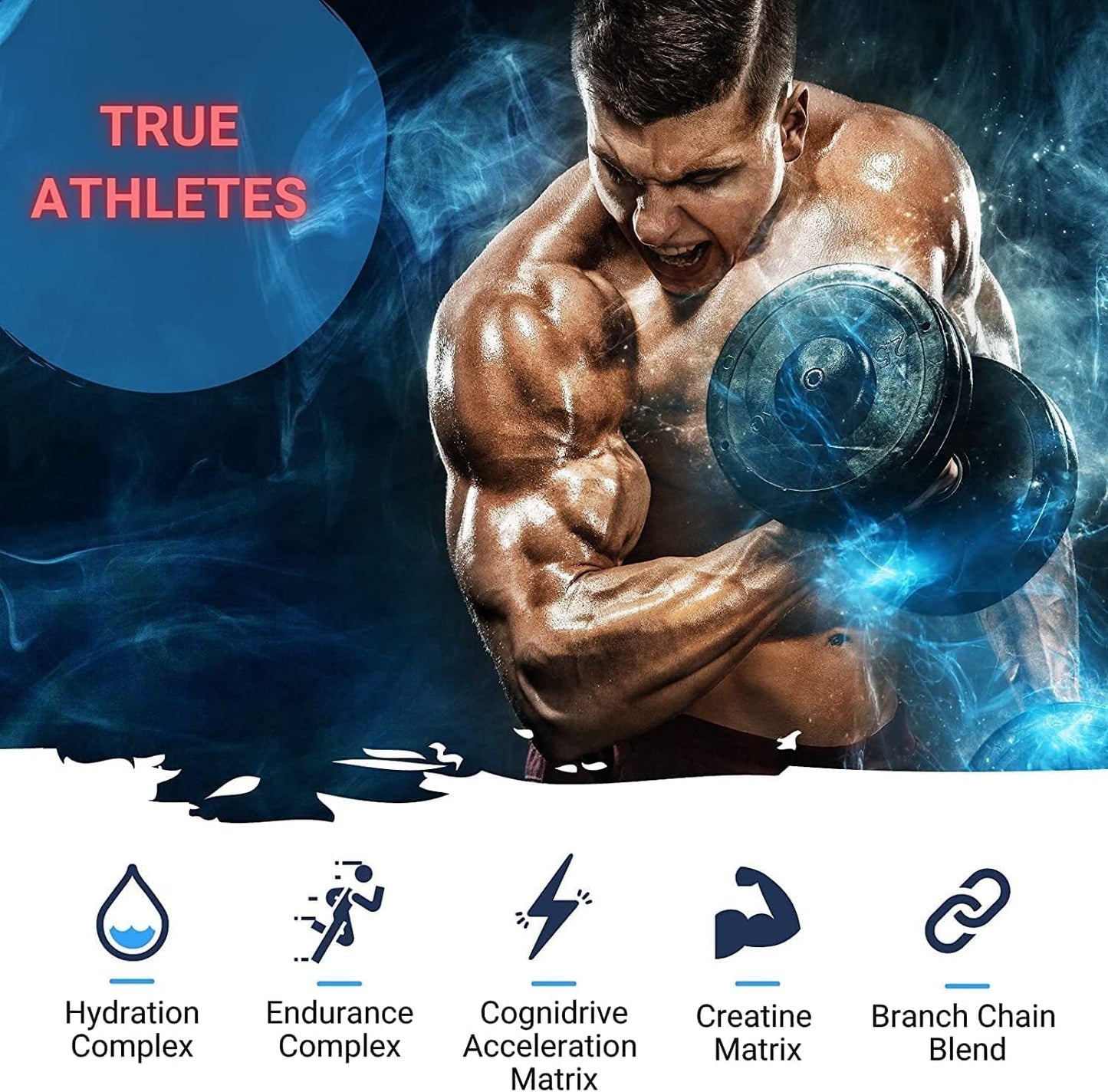 Gaspari Nutrition SuperPump MAX Pre Workout Powder - Blue Raspberry Ice, 40 Servings: Boost Energy, Enhance Muscle Growth, Recovery, & Electrolyte Replenishment