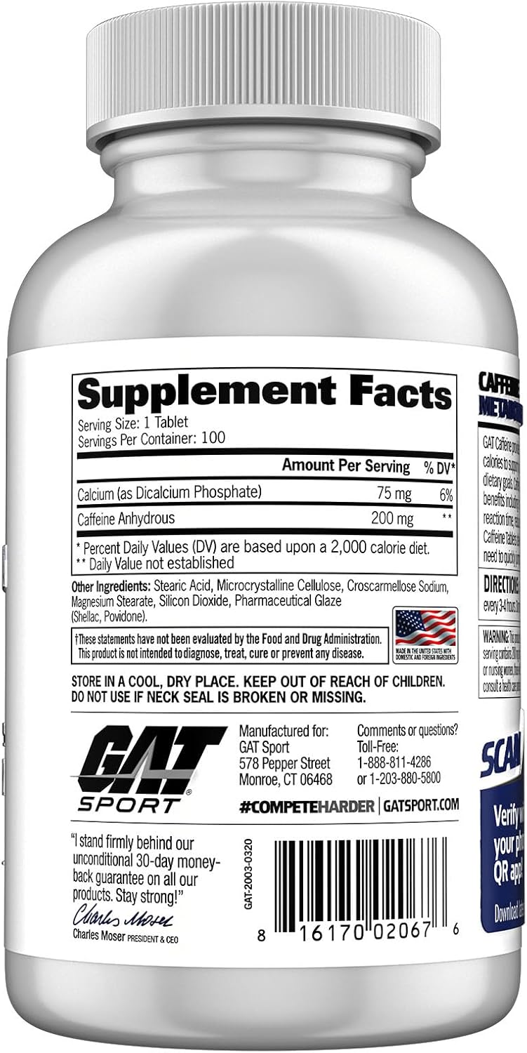 GAT SPORT Essentials Series CLA 1250 Softgel Supplement - 90 Count