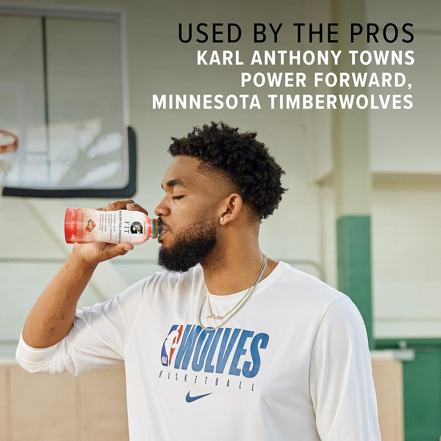 Gatorade Fit Electrolyte Beverage Variety Pack, Real Hydration, 16.9 fl oz Bottles - Pack of 12