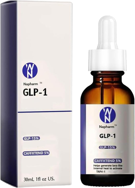 Generic GLP-1 Supplement Drops - Fast & Easy to Use for Men and Women - 1 Fl Oz