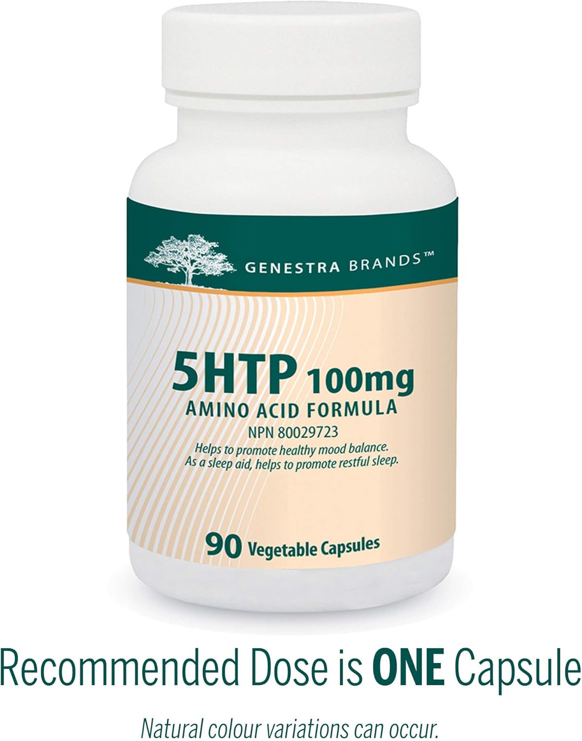 Genestra Brands 5HTP 100mg Capsules for Sleep and Mental Balance - 90 Count