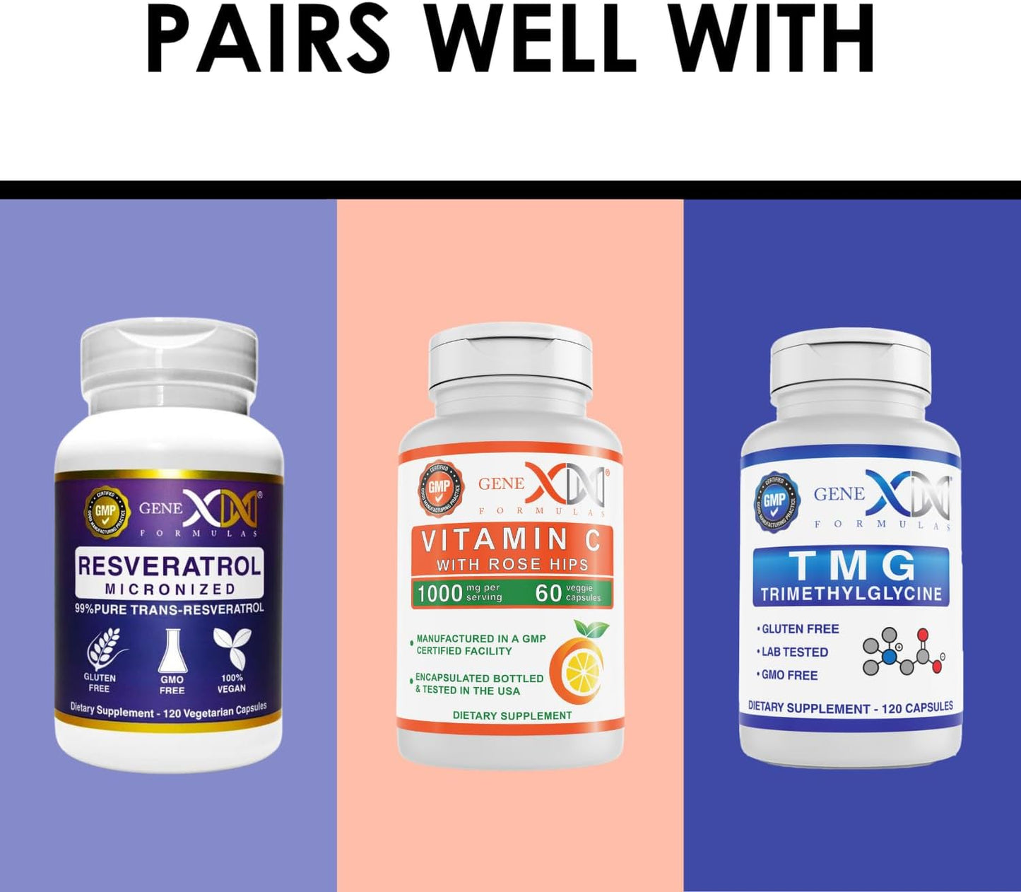 Genex Formulas Methyl Folate with Quatrefolic 1360 mcg DFE - Bio-Active 5-Methyltetrahydrofolate - Vegan, Gluten Free, Non-GMO - 60 Capsules - BoostGo Australia