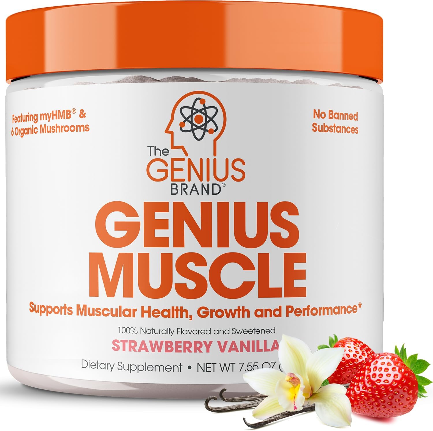 Genius Brand Sour Peach Rings Bundle: Hydrate Stick Pack & Muscle Builder, Natural Electrolyte Booster & Anabolic Activator