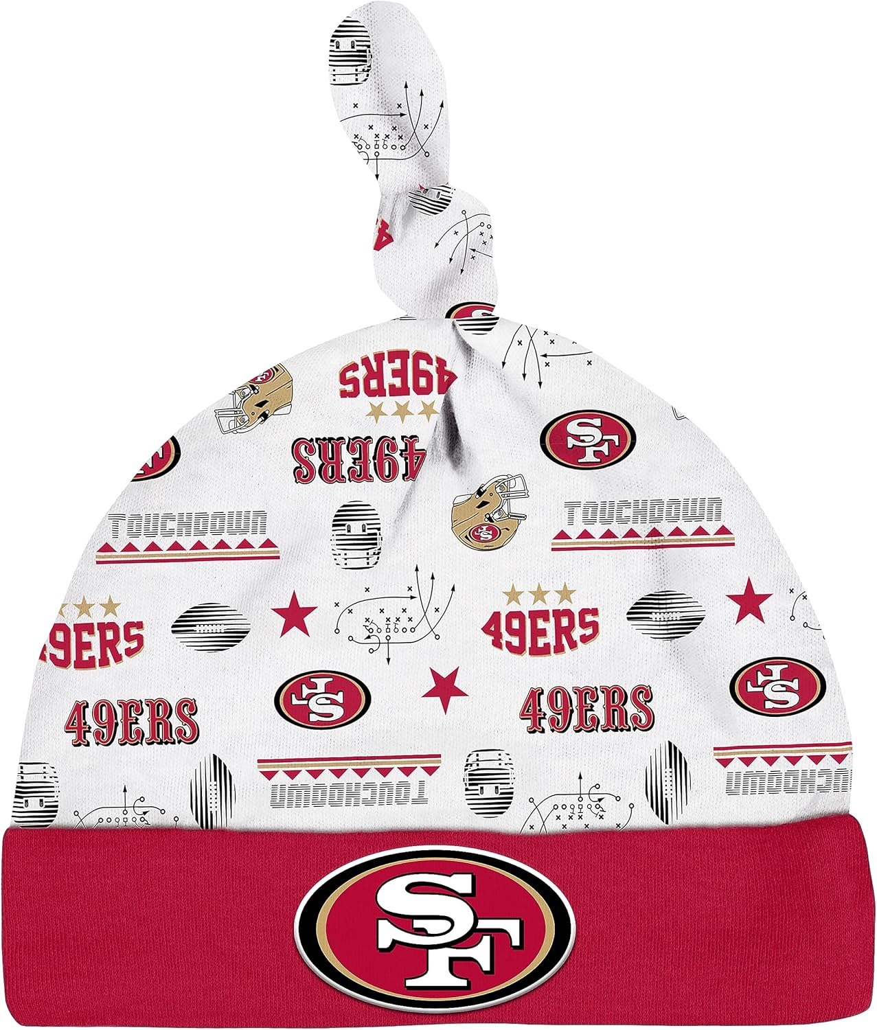 Gerber NFL Team Footed Sleep and Play Bodysuit Set for Unisex Babies