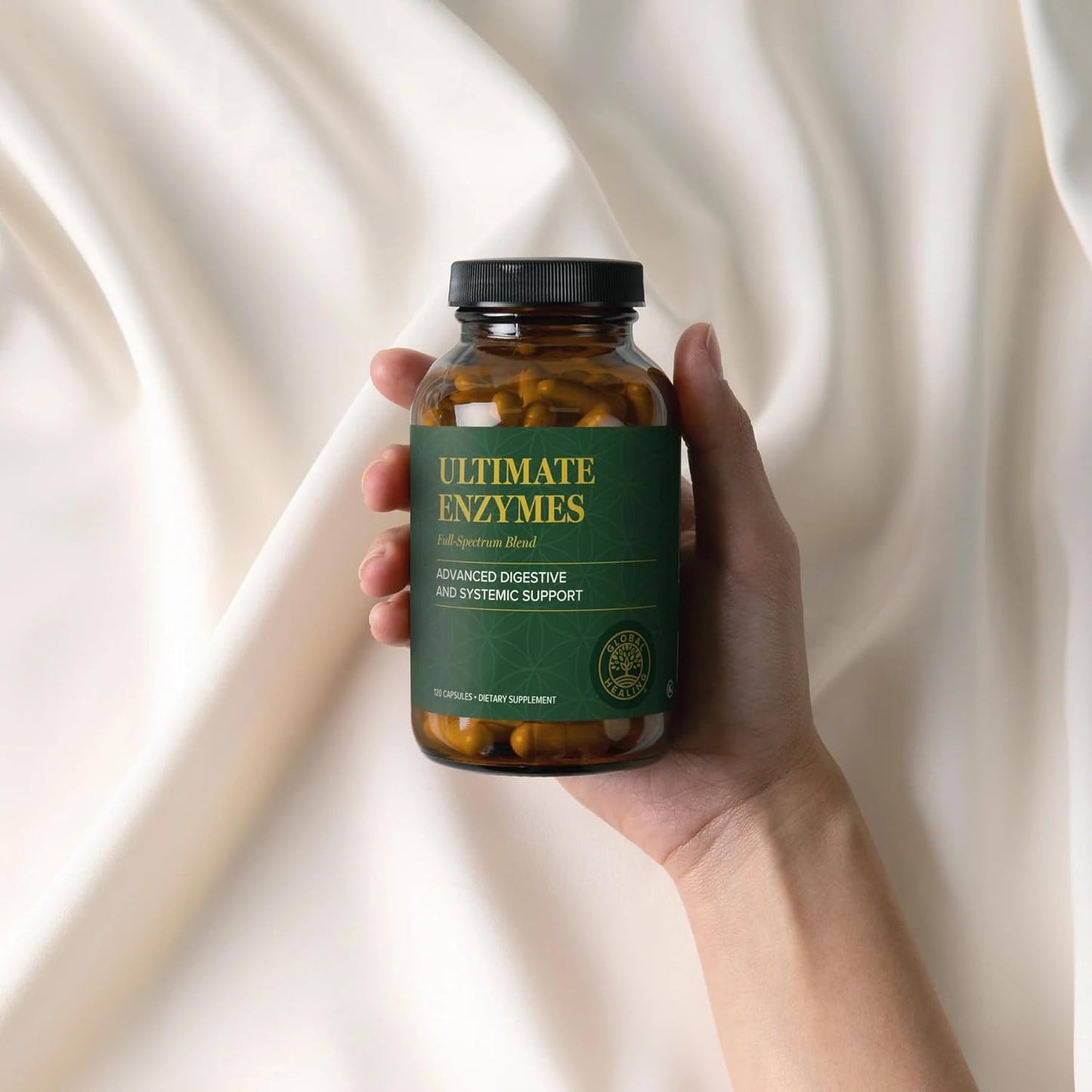 Global Healing Ultimate Enzymes - Digestive Enzyme Supplement - 240 Capsules
